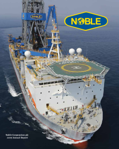 Noble Corporation 2019 Annual Report